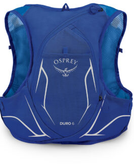 Běžecká vesta Osprey Duro 6 Velikost zad batohu: L / Barva: modrá