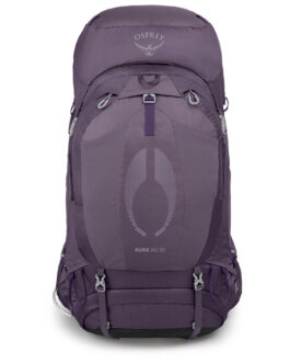Dámský turistický batoh Osprey Aura Ag 65 Velikost zad batohu: XS/S / Barva: fialová
