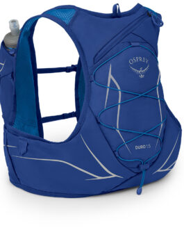 Běžecká vesta Osprey Duro 1.5 Velikost zad batohu: S / Barva: modrá
