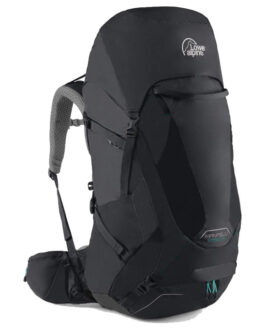Dámský batoh Lowe Alpine Manaslu ND 60:75 Velikost zad batohu: S/M / Barva: černá