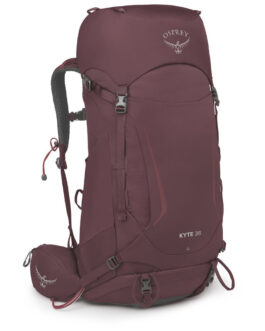 Dámský turistický batoh Osprey Kyte 38 Velikost zad batohu: XS/S / Barva: fialová
