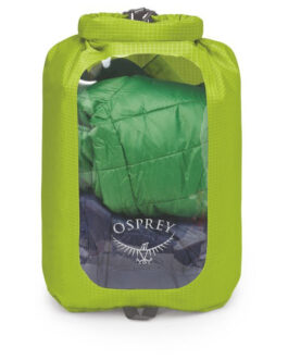 Voděodolný vak Osprey Dry Sack 12 W/Window Barva: zelená