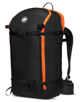 Lavinový batoh Mammut Free 28 Removable Airbag 3.0 Barva: černá/oranžová