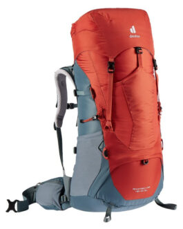 Dámský batoh Deuter Aircontact Lite 45+10 SL Barva: červená/šedá